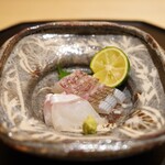 味幸 - 明石鯛お造り