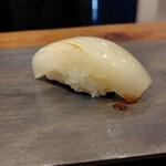 鮨 三か田 - 墨イカ