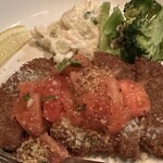 めがねNONNO - 今日のMVP、ビーフカツレツ