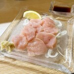とんかつ野崎 - 刺身 伊勢地どり 700円