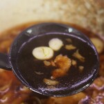 須田うどん - もつ煮込セット