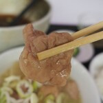 須田うどん - もつ煮込セット