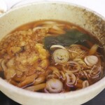 須田うどん - もつ煮込セット