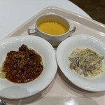 乃の風リゾート - 手作りボロネーゼときのこのパスタ