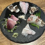 招福 - 刺し盛り、1,280円×2