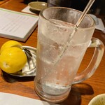 初つぼみ - 生搾りレモンハイ