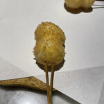 花林糖 - ウズラの卵串