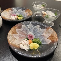 泳ぎとらふぐ活蟹料理 あじ平 曽根崎 - 