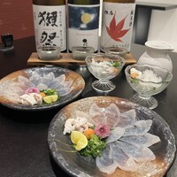 泳ぎとらふぐ活蟹料理 あじ平 曽根崎 - 