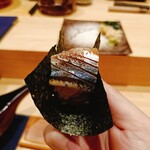 鮨 つきうだ - 秋刀魚炙り