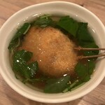 串カツ ゆらり亭 - ⭐︎超絶品⭐︎厚揚げ煮込み大根！@つけ出汁IN！