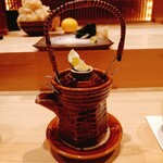 鮨 つきうだ - 松茸の土瓶蒸し