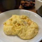 老虎苑 - 人気メニューのひとつ、スクランブル玉子
