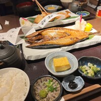 高級ブランド干物 銀座伴助 新宿タカシマヤ タイムズスクエア店 - ほっけ焼き定食