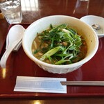 古奈屋 巣鴨本店 - 九条葱きざみ揚げカレーうどん
                                
                                