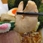 中華ソバ ちゃるめ - 鶏胸肉