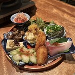 めしや 浮世ばなれ - 前菜盛り合わせ