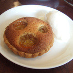 パーラー江古田 - 季節のタルト(ドリンク付780円) この日は金柑