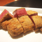 よろにく - ヒレのビフカツ