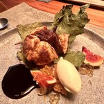 薫 HIROO - 無花果とパイのデザート