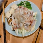 みよし - とらふぐ鍋の具材4人前