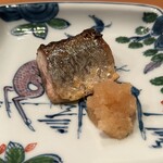 鮨 久保田 - 秋刀魚の塩焼き