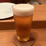 鮨 久保田 - 生ビール