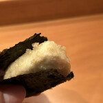 鮨 久保田 - サワラの磯辺揚げ