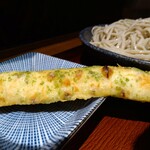十割蕎麦 嵯峨谷 渋谷東急本店前店 - 特もりそば(500g) 800円 ちくわ天 150円