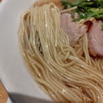 麺家 たけ田 - 麺の感じ