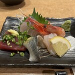 和創旬彩 くうひな - お刺身盛り合わせ