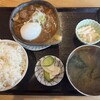 まるてる食堂 - もつ煮定食