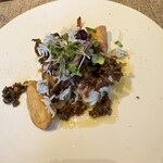 CIRCULO - ②鱈のヴァプール～シラス・ドライトマト・舞茸～