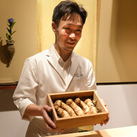 御幸町 田がわ - 岩手県産松茸