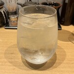 とんかつ けい太 - 大海蒼々のソーダ割り(//∇//)