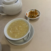 中国飯店 三田店 - 玉子とコーンのスープに搾菜