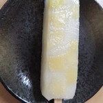 恵美寿堂 翠庵 - 桃がゴロゴロ 入っていて　食べ応えがあります