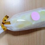 恵美寿堂 翠庵 - 桃の葛バー　また明日買いに行きたい