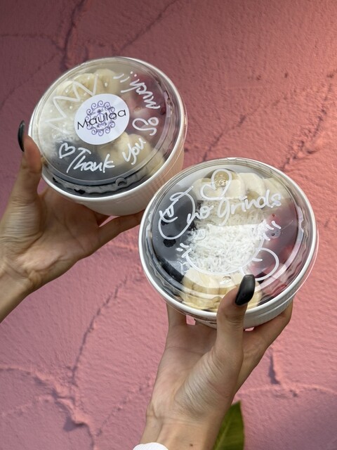 açaíです♪ Trending Food] A group of middle-aged men tried acai for the