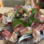 季節料理 舞 - 刺身盛り合わせ