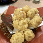 季節料理 舞 - 栗の天ぷら