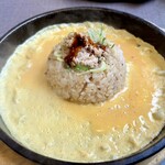 きゃべとんラーメン - 鉄板焼豚チャーハン(小)