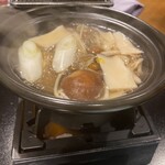 大和屋本店 - 鯛と茸の小鍋仕立て