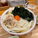 手打ちうどん 上を向いて - 