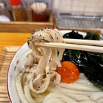 手打ちうどん 上を向いて - 