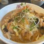 中華蕎麦 瑞山 - 佐賀牛モツ味噌ラーメン