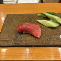 天寿し 京町店 - 塩釜本鮪中トロ