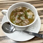 一升びん - テールスープ 580円