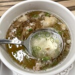 一升びん - テールスープ 580円