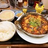 華や - 土鍋麻婆豆腐セット　1,100円(税込)
